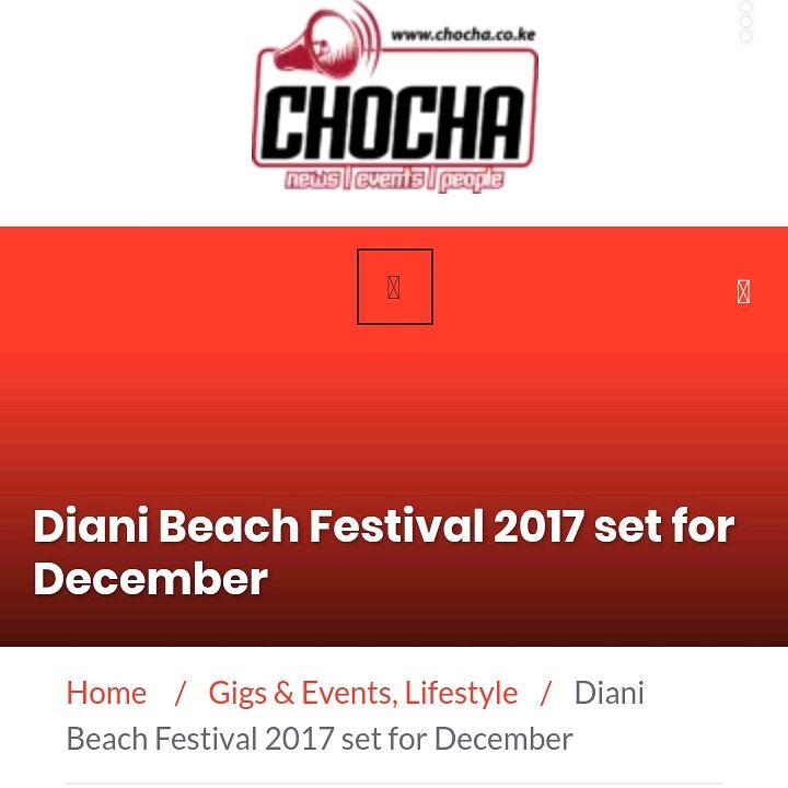 DianiBeachFest's tweet photo. A BIG Thank you to @xnews @KenyaBuzz @nairobiwire for the amazing features ❤️

#DianiBeachFestival is the only plan you should have this December, too much sauce!!
Be sure to read their articles on their websites. 

#RoadToDBF https://t.co/4V5dgMK5Zm