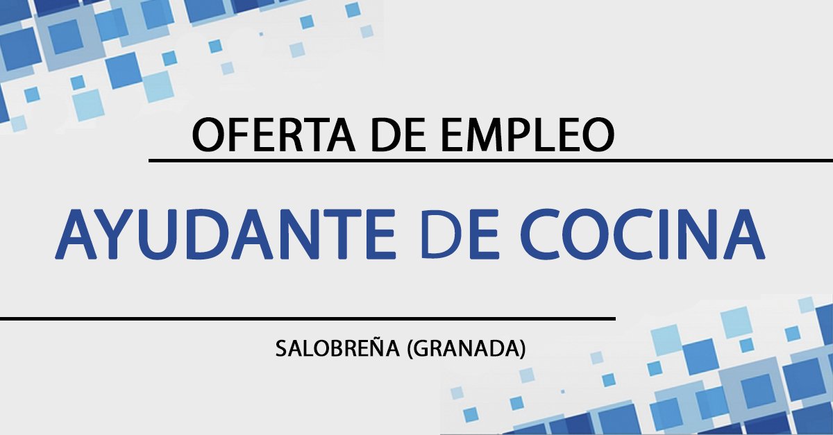 GesEmpleo's tweet image. #OfertadeEmpleo ➡Se necesita Ayudante de Cocina en #Salobreña (#Granada).

➡goo.gl/P5PVBT⬅

#empleo #trabajo