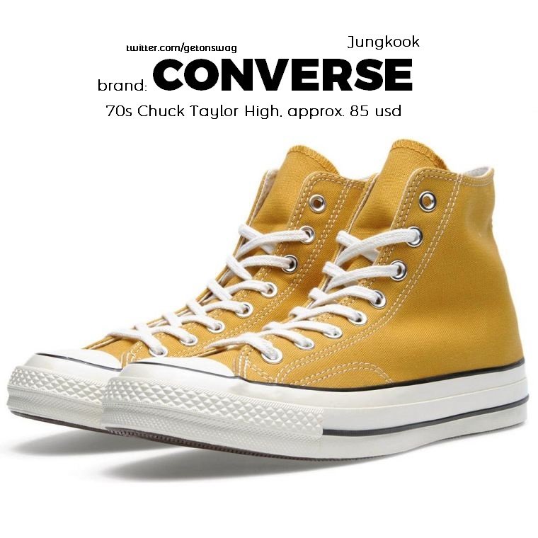 jungkook yellow converse
