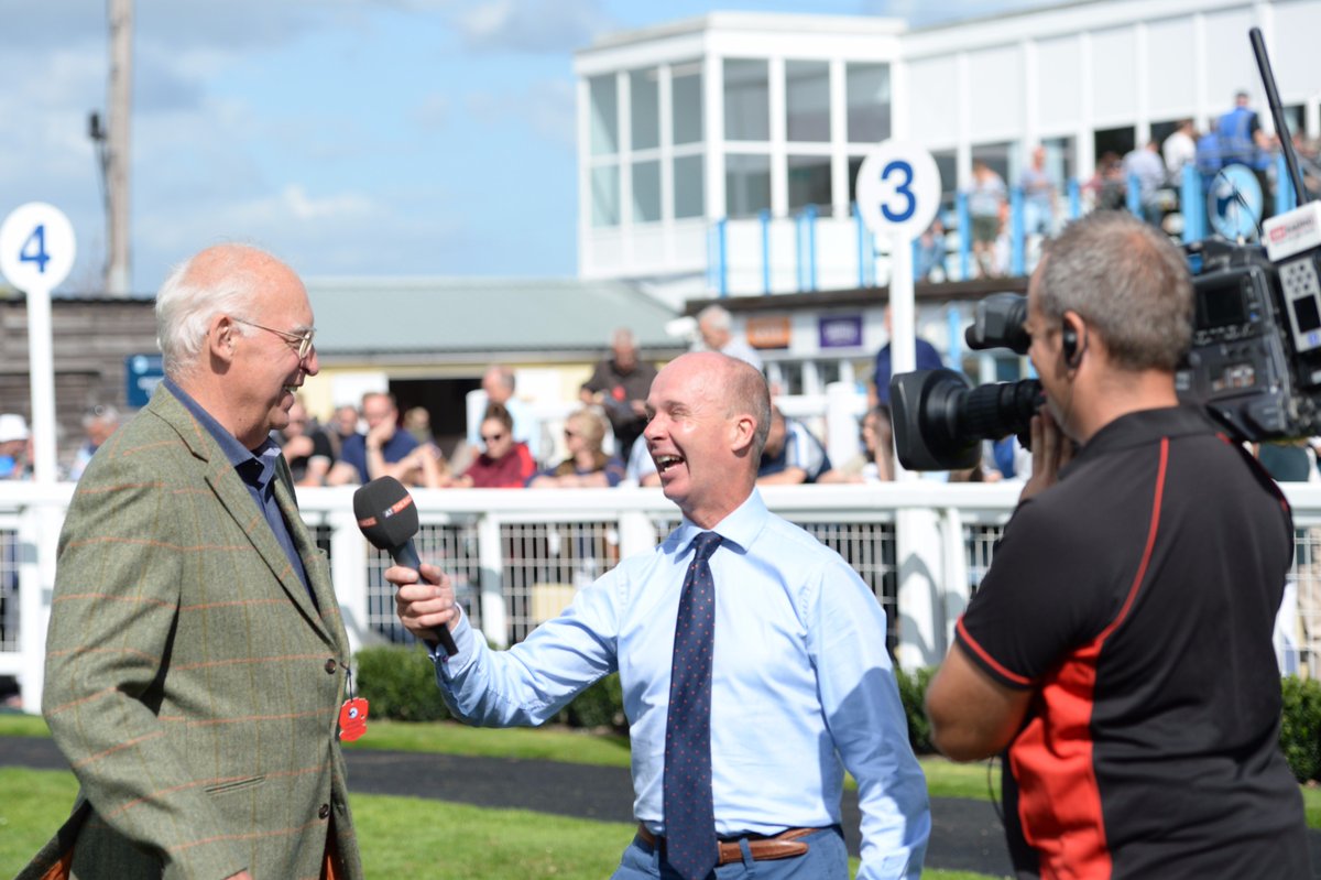 A huge congratulations to the one and only <a href="/LeglockLuke/">Luke harvey</a> on winning the Broadcaster of the Year award at this year's <a href="/HorseraceMedia/">HWPA</a> Derby Awards. Hugely deserved! Looking forward to welcoming him back to <a href="/NewtonAbbotRace/">Newton Abbot Races</a> next year!