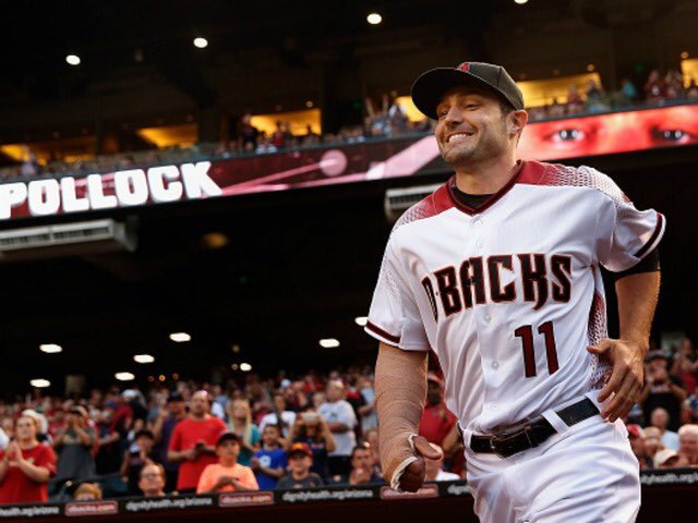 A very Happy 30th Birthday to centerfielder, AJ Pollock!  