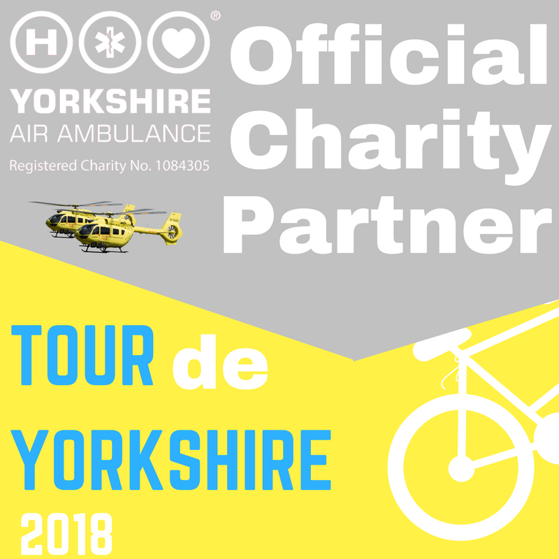 YorkshireAirAmb's tweet photo. We are absolutely delighted to announce that we are the official charity partner for the Tour de Yorkshire 2018!! @letouryorkshire #YorkshireAirAmb https://t.co/l7e2wAoqID