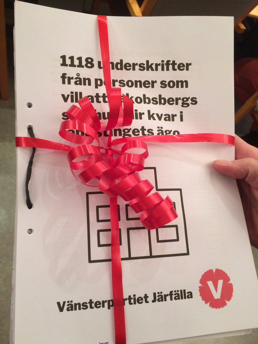 Snart ska framtiden för Jakobsbergs sjukhus avgöras. Många Jakobsbergsbor är kritiska till den föreslagna försäljningen.  Här är namninsamlingen som ska överlämnas till fastighetslandstingsrådet. #08pol #vardol