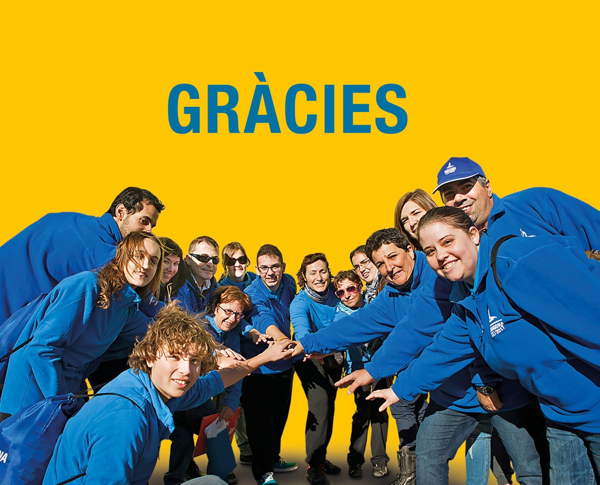 Tarragona2018's tweet photo. En el #DiadelVoluntariat volem agrair als més de 7.000 #voluntaris2018 inscrits la seva implicació, entrega i motivació per fer de #Tarragona2018 els millors Jocs Mediterranis! Gràcies a tots! https://t.co/3DeHjBhQU3