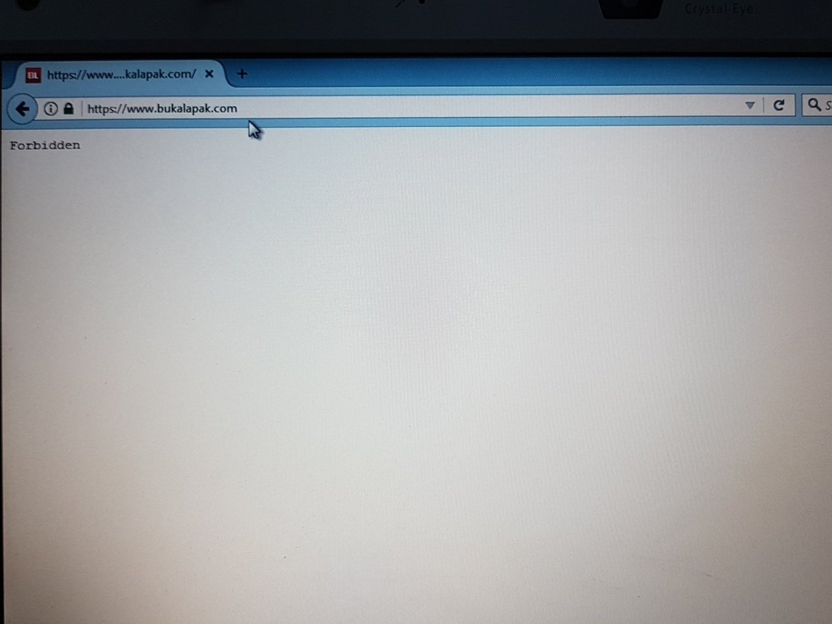 batu_permata's tweet photo. @BukaBantuan Akun ada bbrp pak, tp utk masuk ke bukalapak tdk bisa, baik dari web maupun aplikasi.Terlampir foto respons di web saat buka BL https://t.co/k0VkgXsFmu