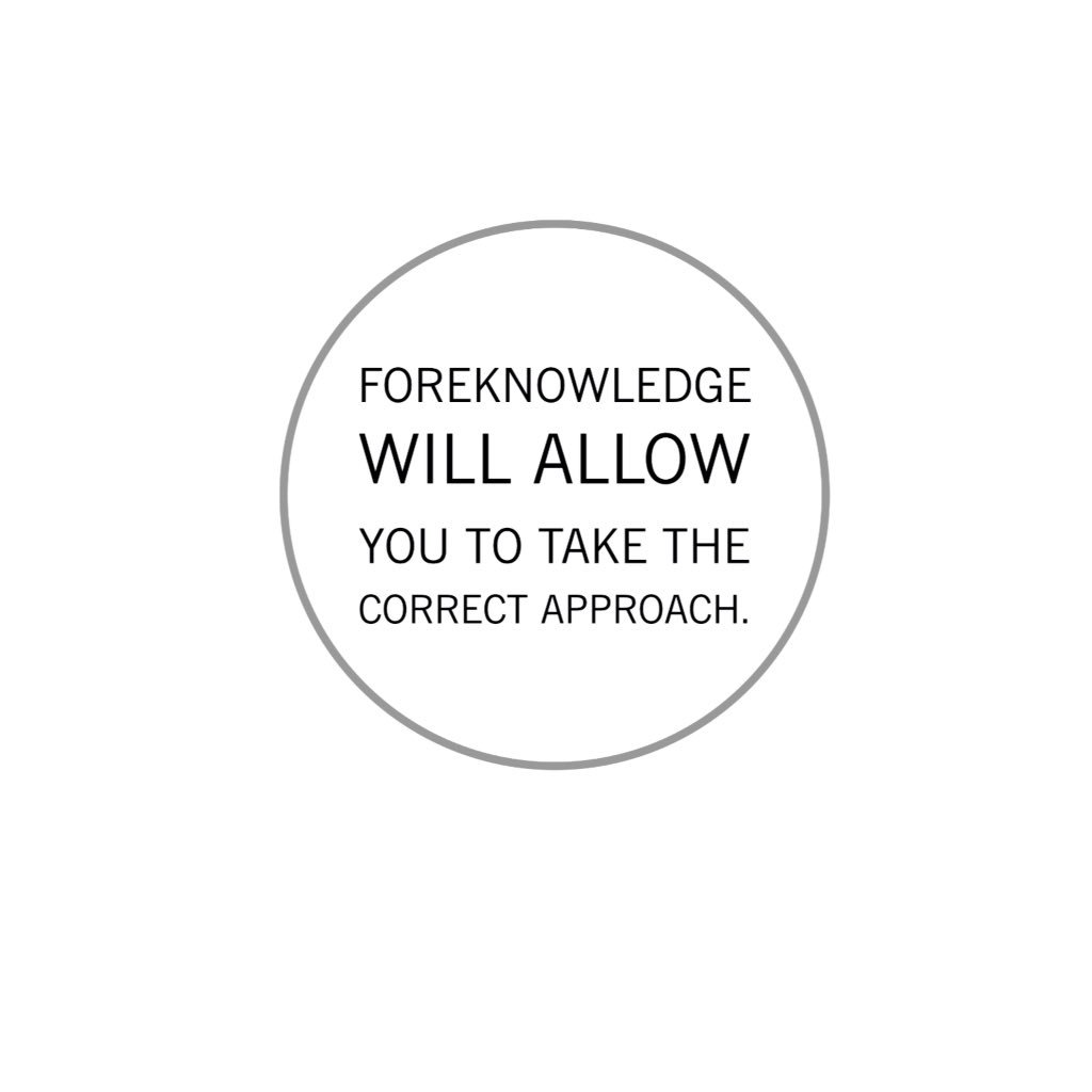 TMentrepreneur1's tweet image. Gather information first and then make your attack swift and with absolute confidence.
#foreknowledge