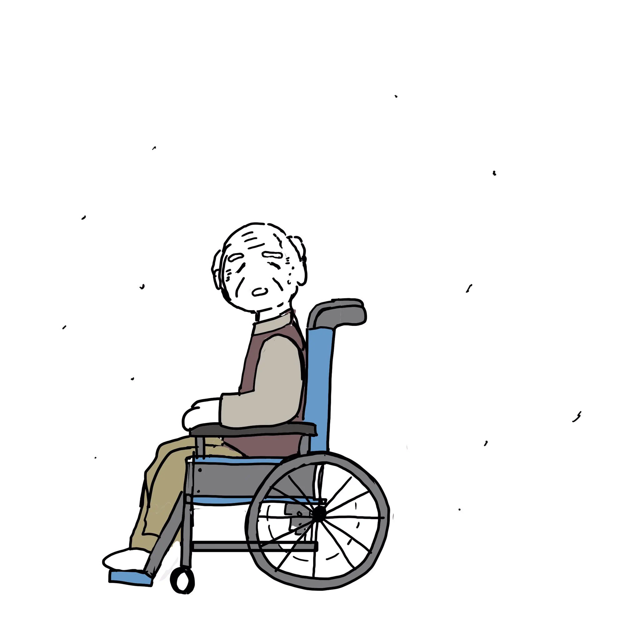 これはひどい。老人がかわいそうで、思わず感情がこみ上げてきてしまう。