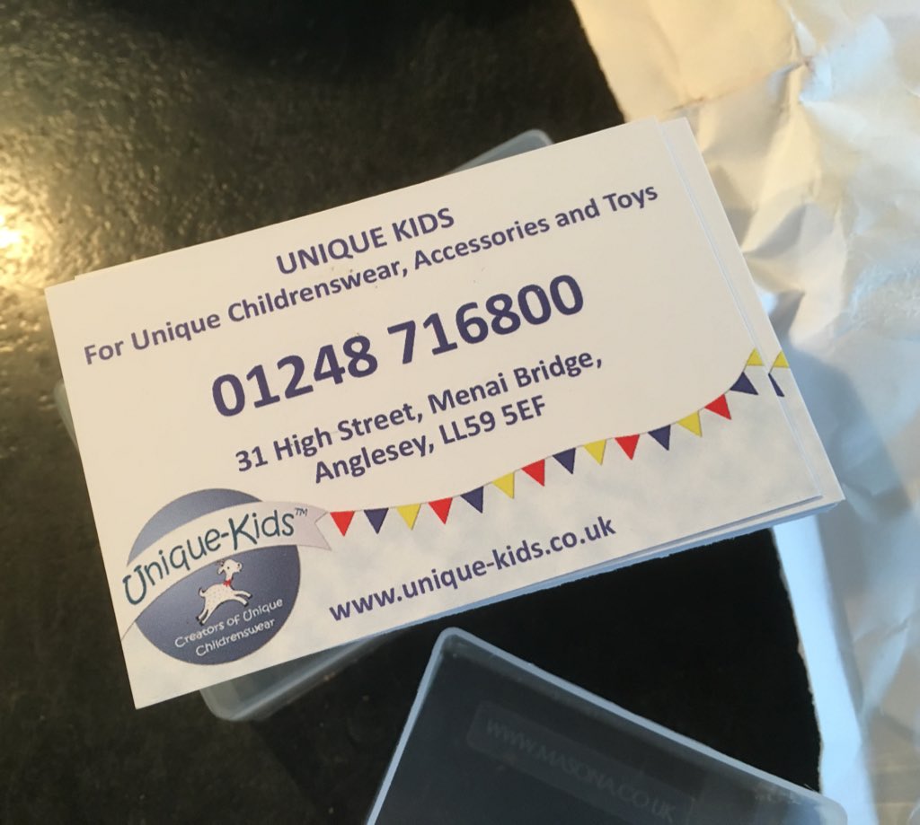 localdragons's tweet photo. @JPEGdesignprint Great! We’ve just had these cards back from printers - Customer has network event & needs then in a hurry! 😊👍🏼 #uniquekids #clothing #anglesey https://t.co/uXhqeP0Uke