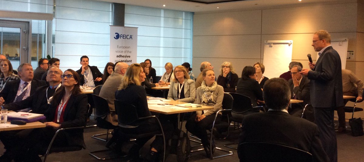 FEICA_news's tweet photo. #FEICA &amp; #EFCC workshop on #usemaps #brussels Hands On session just started! #REACH2018 #adhesives #sealants https://t.co/D6c50kZegW