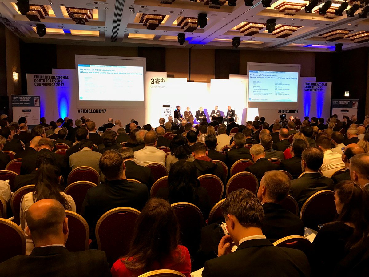 CMS is pleased to be sponsoring today’s conference releasing the second editions of the FIDIC contracts. Watch out for our summaries of the key changes coming later today #FIDICLOND17