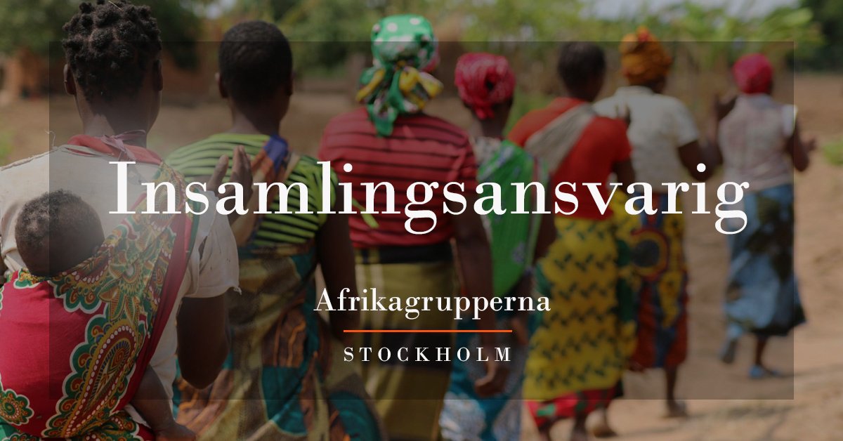 KIMMRekrytering's tweet photo. Insamlingsansvarig till Afrikagrupperna! https://t.co/RYhbgM96fu by @kimmrekrytering https://t.co/4ityPvx74q