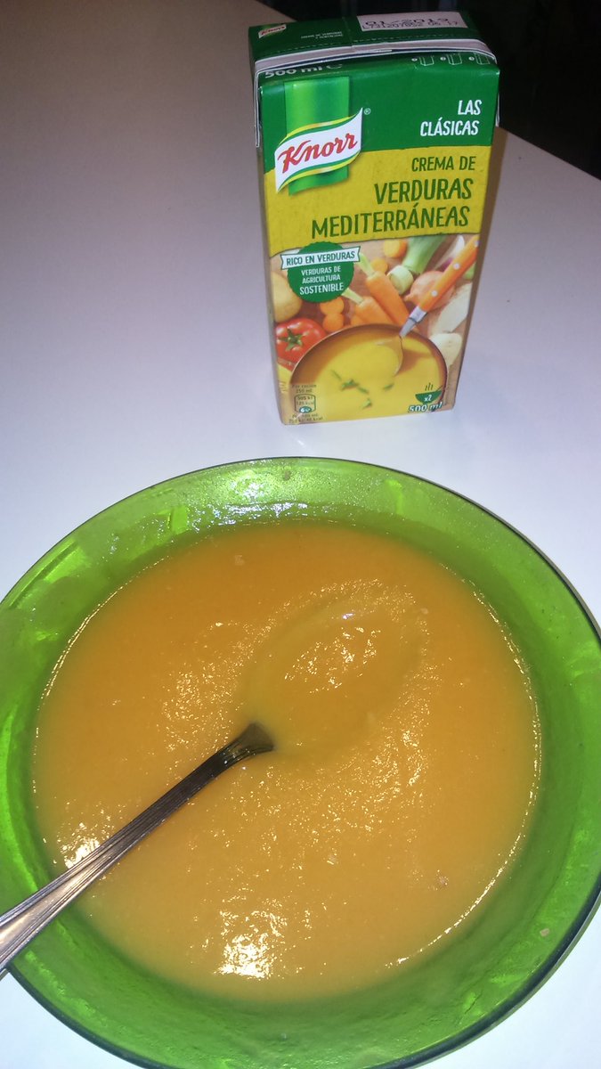 Antes de que lleguen las comilonas y los excesos 
Comida sana
#CremasKnorr #GraciasKnorr
