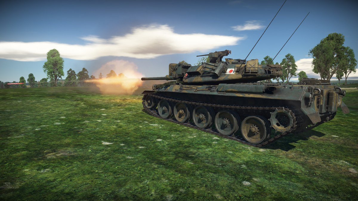 wadatsumi0701's tweet image. #warthunder #type74