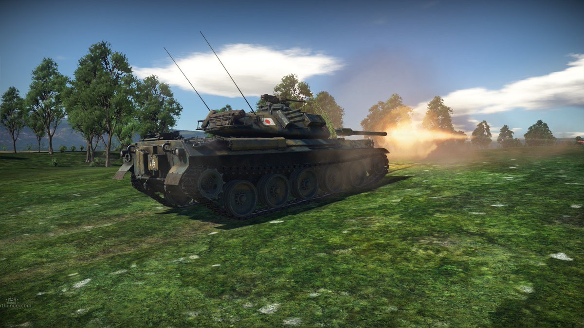 wadatsumi0701's tweet image. #warthunder #type74
