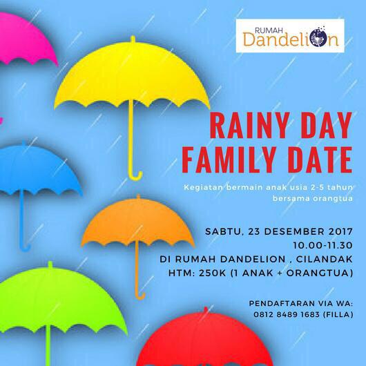 nadyapramesrani's tweet photo. Holiday program selama Desember di Rumah Dandelion. Yang bingung ngasi kegiatan untuk anaknya, yuk ikutan! https://t.co/NpxneXrMBi
