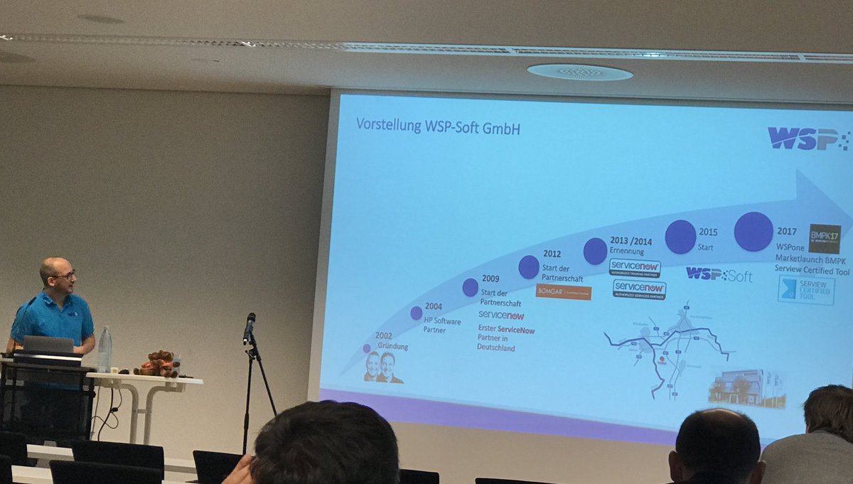 WSP_Soft's tweet photo. Programmpunkt 2/3 ist abgehakt, danke an alle Besucher der Live-Demo von #WSPone.  Letzter Akt vor dem Get Together: Birds of a Feather Diskussionstisch um 15.45 Uhr. Diskutieren Sie mit uns über DevOps vs. Klassisches Service Management am Tisch 2! #itSMFJK https://t.co/yVXKO7FF1Q