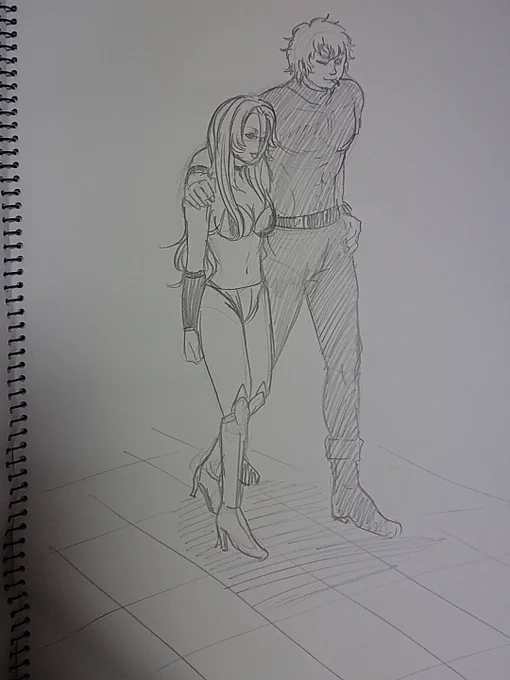 どんだけコブラ好きって言ったら学生の頃の人物デッサンすぐコブラにしちゃうくらい好きです