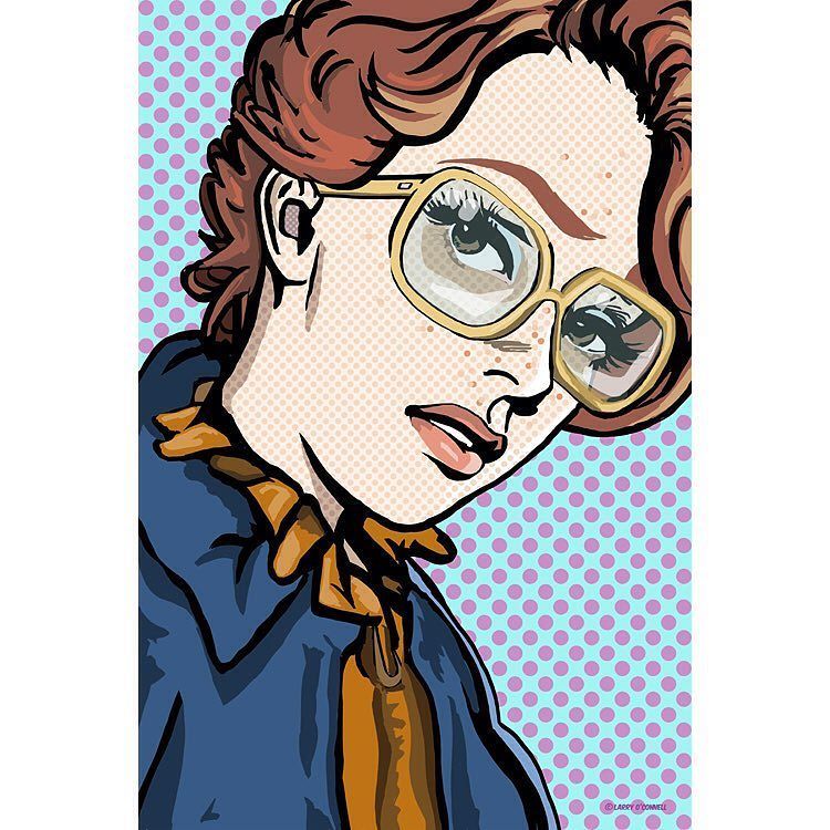 fanboy_museum's tweet photo. Barb is the Boba Fett of the Stranger Things universe. I'll let you figure out what I mean by that. #strangerthings #barb #strangerthingsbarb #popart #fanart #comic #pop #80s #lichtenstein #roylichtenstein #warhol #girlwithhairribbon #bendaydots #total⦠https://t.co/ayLXwUEslr https://t.co/iwCh9X7VRJ