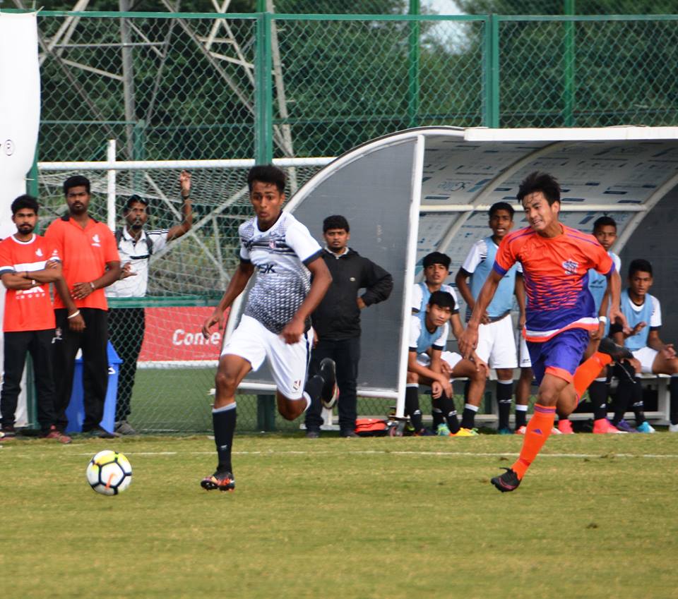 dskacademy's tweet photo. U-18 Youth League 2017-18 (Zonal)
First Home Match Updates
Full Time Score 
DSK Shivajians Football Club 1 - 1 FC Pune City
Goal Scorer - 
Ishan Dey (FCPC) - 14'
Ashish Jha (DSFC) - 34'

#dskshivajians, #U18Youthleague, #DSKDreamcityfootballfield, #PuneDerby, #DSFCvsFCPC https://t.co/1UHjttdgqO
