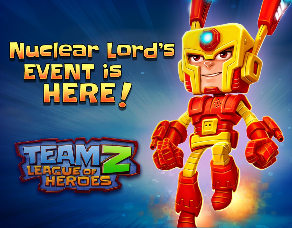 TeamZgame's tweet photo. ⚡️⚡️⚡️NUCLEAR LORD'S NEW EVENT IS OPEN!!! ⚡️⚡️⚡️

📢📲 Fight through five days to get up to 45 tokens of Nuclear Lord (red). If you complete all missions, you will be able to create 3 full Heroes. Don't miss the chance!!!!

#TeamZ #SuperHeroes #Android https://t.co/q3ACfXAEvp
