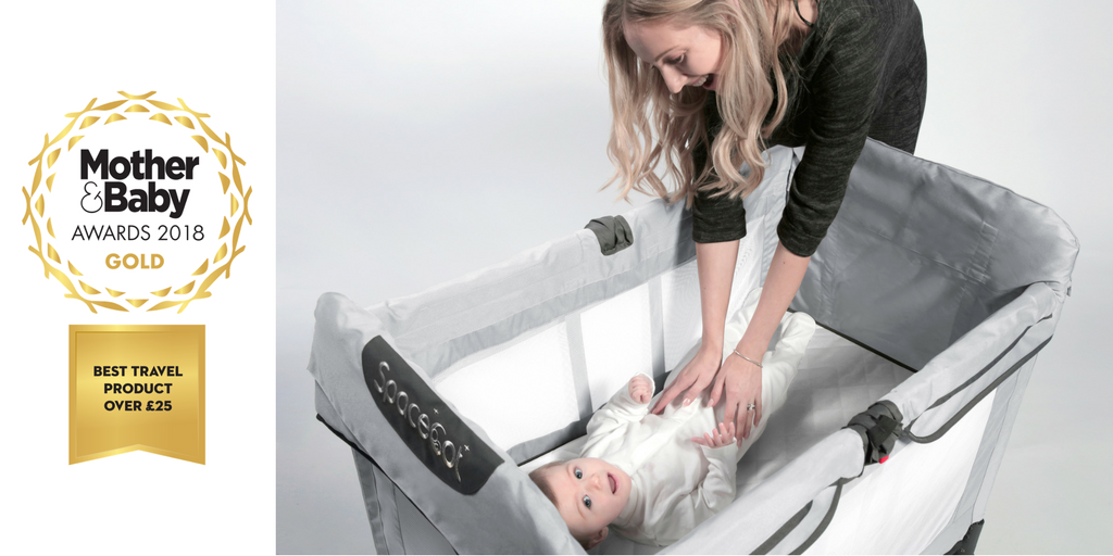 SpaceCot's tweet photo. We're so pleased to announce we won a @MotherAndBaby award for Best Travel Product over £25 last week! If you want to find out what makes #spacecot so out of this world it's available to buy now from @hippychick_com ✨🌟 https://t.co/oZ0xLljElE