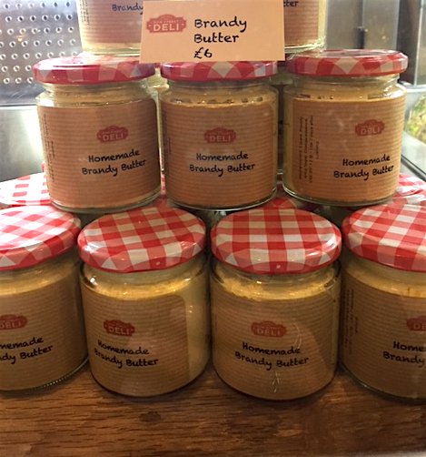 Our chefs have made the most indulgent Brandy Butter and it's available for you to purchase from <a href="/DonStreetDeli/">SR Don Street Deli</a>. Perfect paired with warm mince pies or Christmas pudding - let it melt lavishly into each treat. Ask in the deli or restaurant for assistance #handmade #christmastreat