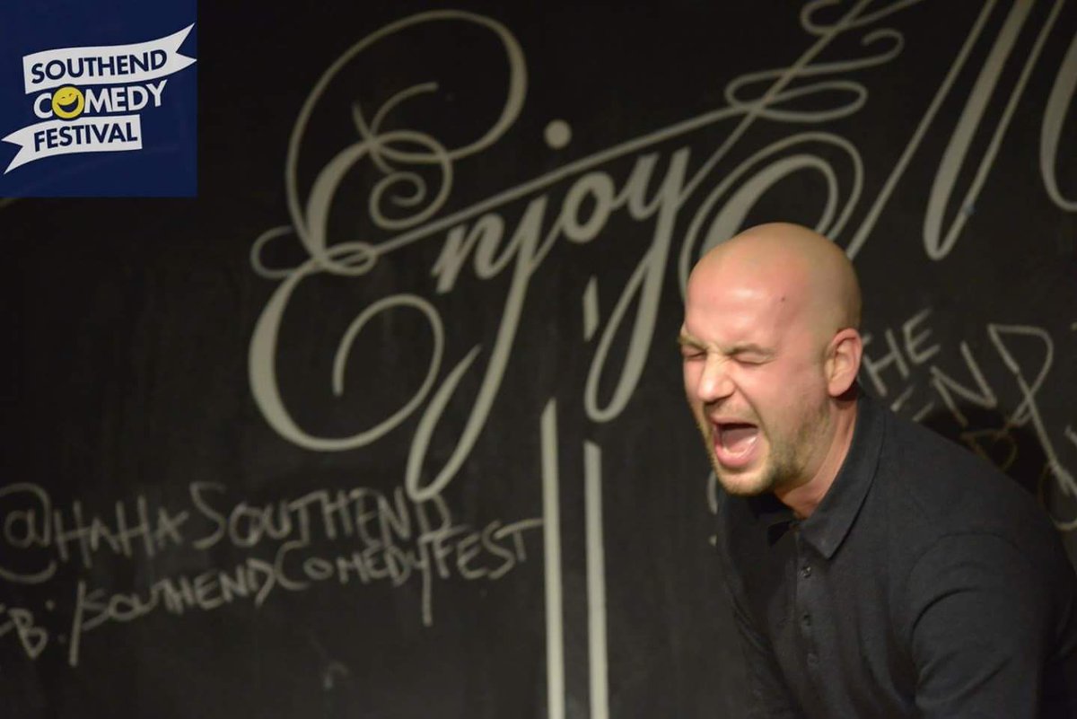 mattadlington's tweet photo. Loving #scf2017 so far this year. Loads of great shows and even better audiences. Check out @HahaSouthend for details about the rest of the weeks shows. Here are some pics of me on stage in the meantime @YourSouthend  #Comedy #StandUp #Southend https://t.co/rcTYvXseFs