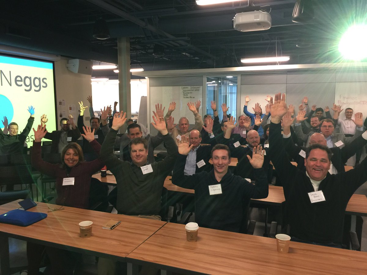 smartpowerhouse's tweet photo. Tech for breakfast #slamneggs @FlywheelCowork @NewVenturesNC @flureee @agencykey @logistimatics @docsmore @TriadConference @wfiq https://t.co/gvm8ymq43H