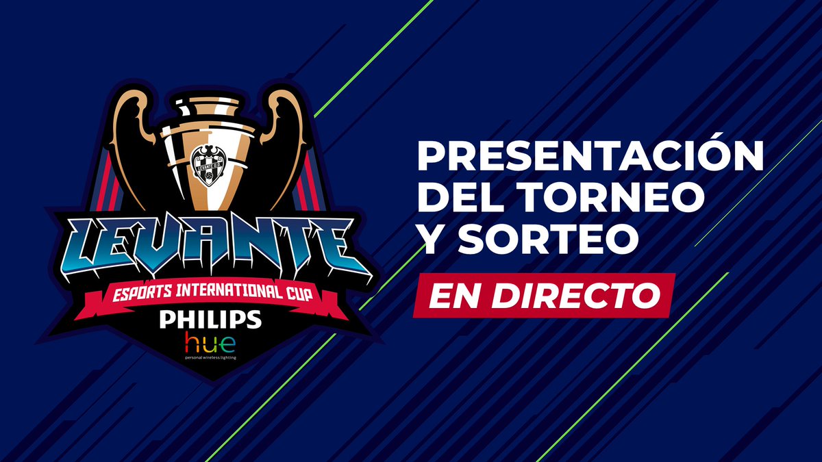 LevanteUD's tweet photo. A las 18:30h en DIRECTO por Twitter se realizará la presentación y sorteo del #LUDeSportsCUP by @PhilipsLightES https://t.co/4UQd9f1NnU