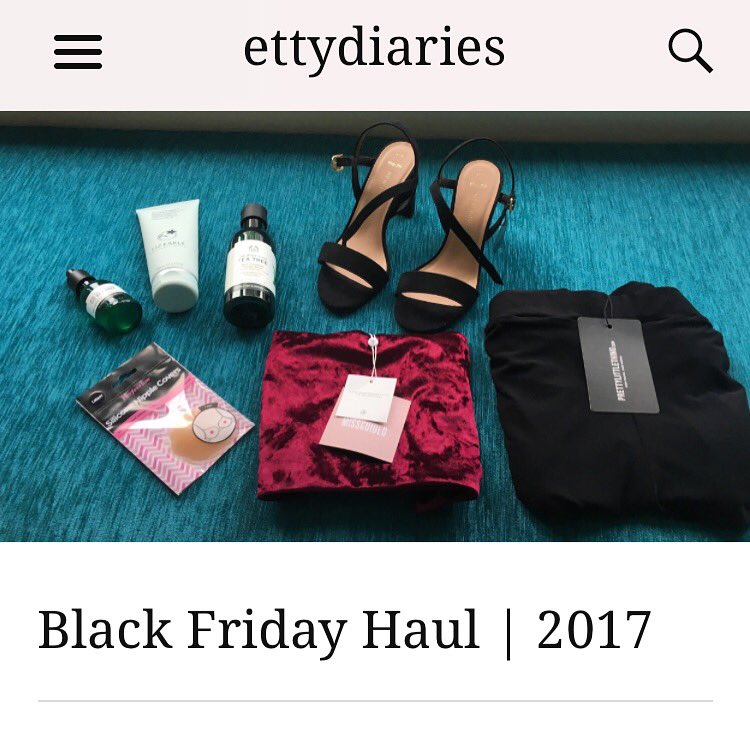 ettydiaries's tweet photo. New blog post up on https://t.co/T7hIk8Ttjo 🤗 all about my Black Friday purchases! Have a read and follow the blog for more content like this ✨❣️https://t.co/h7mZj13ksm https://t.co/ZuRRSr5VRV