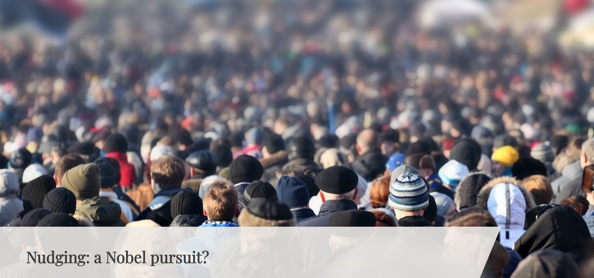 CharteredWM's tweet image. Behavioural economist, Richard Thaler, took the #NobelPrize for Economics. Interesting take on nudge theory &amp;amp; more here: bit.ly/2j1ukLc