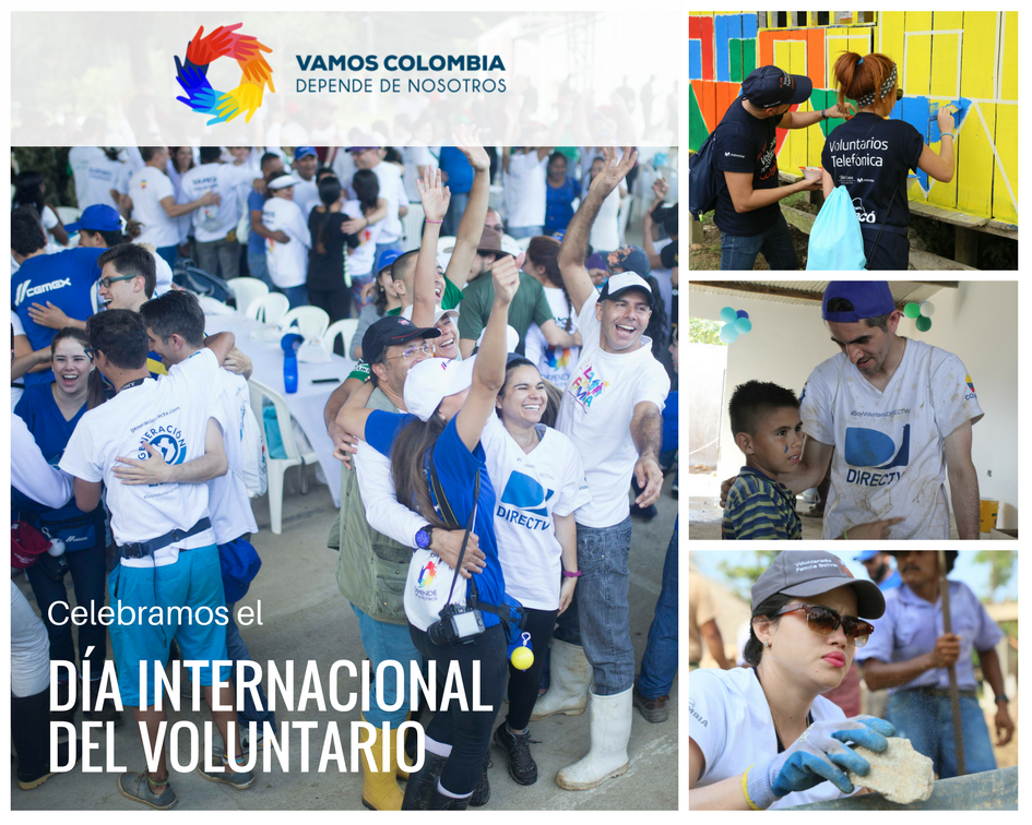 FundacionANDI's tweet photo. Ser Voluntario es disfrutar adaptándose a nuevas personas y lugares. ¡Gracias por vivir la experiencia en #VamosColombia e inspirar a otros para seguir trabajando juntos por la construcción de un país mejor!
#DiaInternacionalDeLosVoluntarios #DependeDeNosotros @ANDI_Colombia https://t.co/PSM9knq2dL