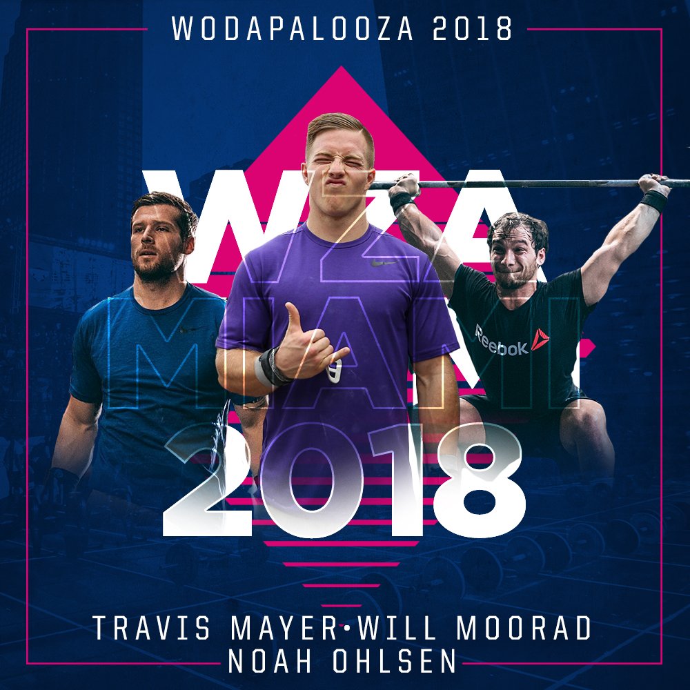 3 time, back-to-back-to-back #WZAMiami champion <a href="/nohlsen/">Noah Ohlsen</a> has gone TEAM in 2018 alongside @travis_mayer and @willmo9!

The #WZAElite Division is going to blow you away this January, get your tickets here:
thewodapalooza.com