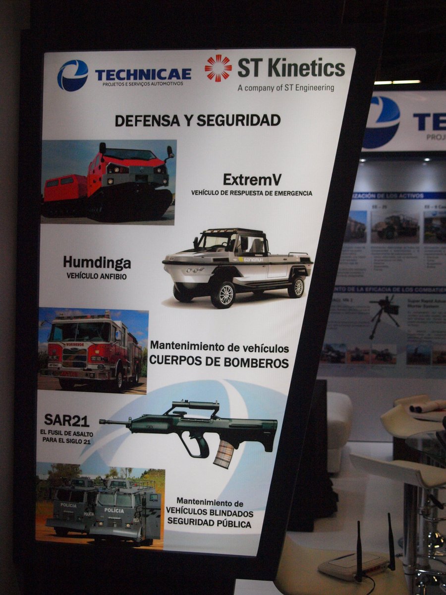 DPMHAUS1's tweet photo. #ExpoDefensa #Expodefensa2017: Ivan Cheah, VP Marketing (Americas), Defence Marketing Group, #STKinetics: “The potential for Latin America has improved dramatically with the economic situation." https://t.co/bs0cIZw6tn https://t.co/JhErlI0tpf