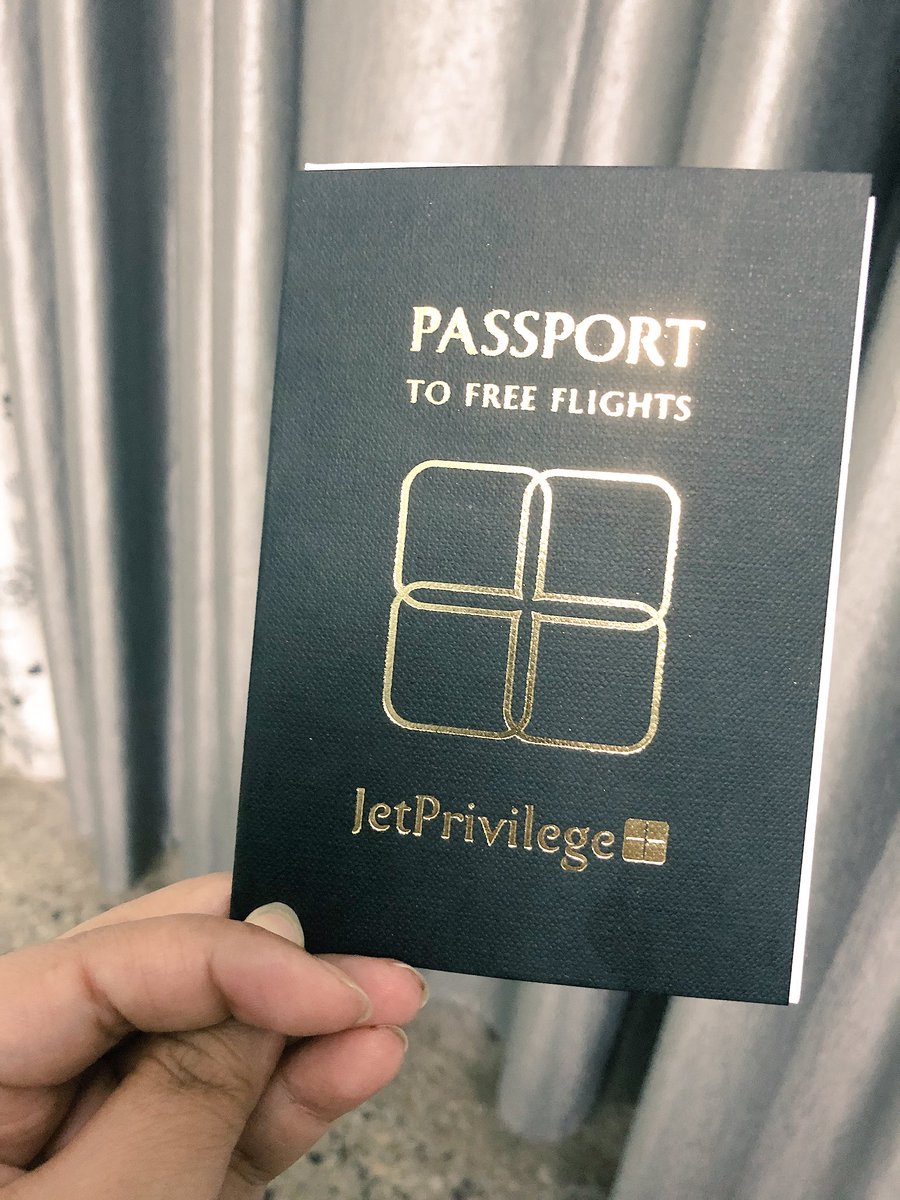 unluckytravells's tweet photo. So @jetairways sent me another passport. In case I lose my original one again. Itโs got some great ways to earn #JetMiles. Even if Iโll probably lose this before Iโm ever able to redeem a free flight. #TheUnluckyTraveller #JetPrivilege https://t.co/iyG5LMvqQ1