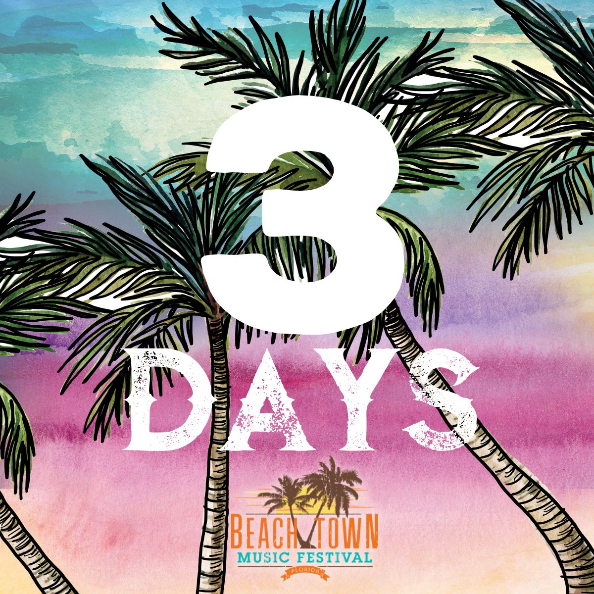 beachtownfest's tweet photo. T H R E E // D A Y S
'ReTweet' if you can't wait to get to get BEACHIN' with us in this weekend! Make sure you reserve your tickets before it's too late: https://t.co/SrXPiVoaIK https://t.co/yCH2kNjhao