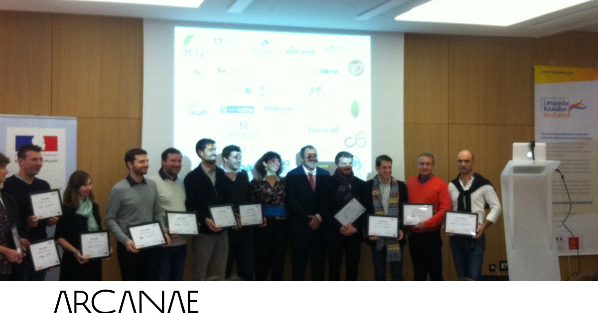 ARCANAE_ACiD's tweet photo. @ARCANAE_ACiD est la 201e start-up, mais elle était présente pour les #200startups accompagnées par @LR_Incubation ! https://t.co/4nVOuAGnNO