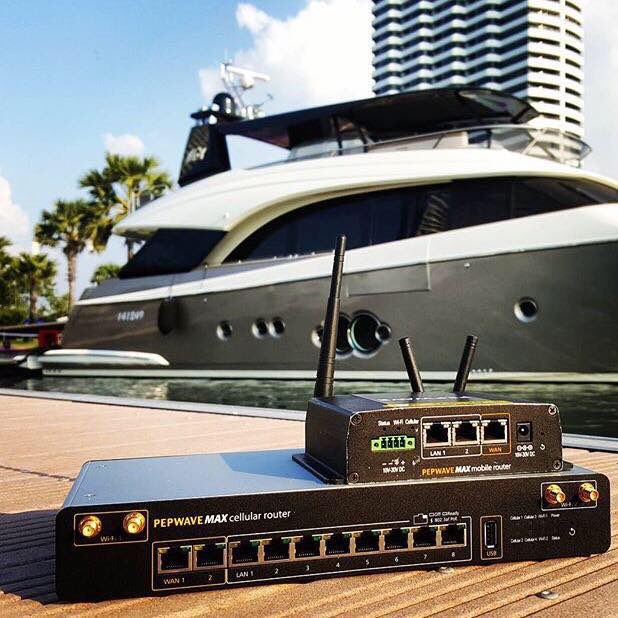 ITPRONetwork's tweet photo. Peplink Solutions WiFi For Luxury Yatch In Thailand
@Peplink #Peplink #Pepwave #BR1 #MaxHD2 #3G #4G #Connectivity #WIFIOnBoard #SocialLogin https://t.co/2dOjeg8H8T