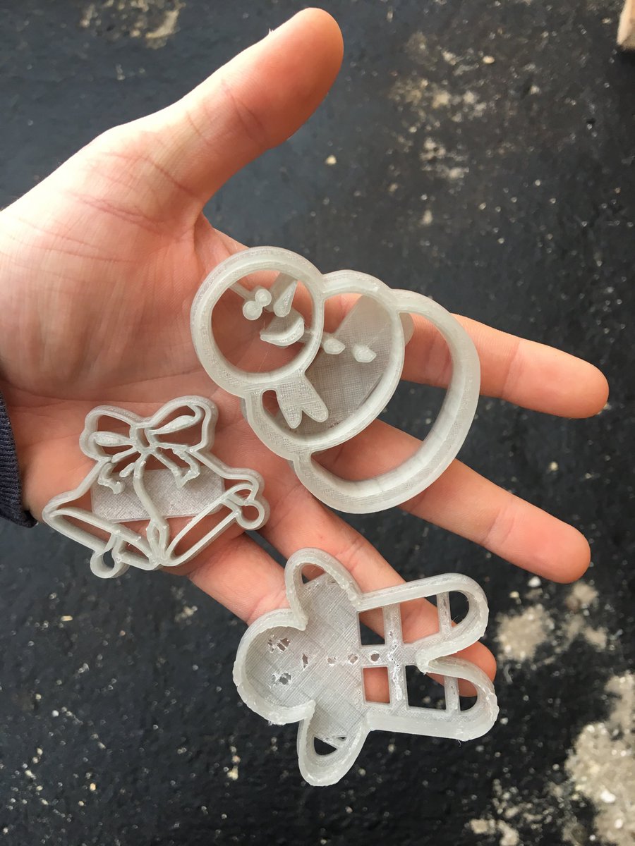 vafozzils's tweet photo. 3-D printed cookie cutters!  #iwcsSTEM https://t.co/c1V8Ydwmf3