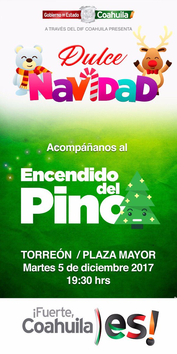 mrikelme's tweet photo. Nos vemos hoy en #Torreón en el encendido del pino de navidad y la inauguración de la pista de hielo en #PlazaMayor a partir de las 7:30 pm #FuerteCoahuilaEs https://t.co/JTr8sO5a45
