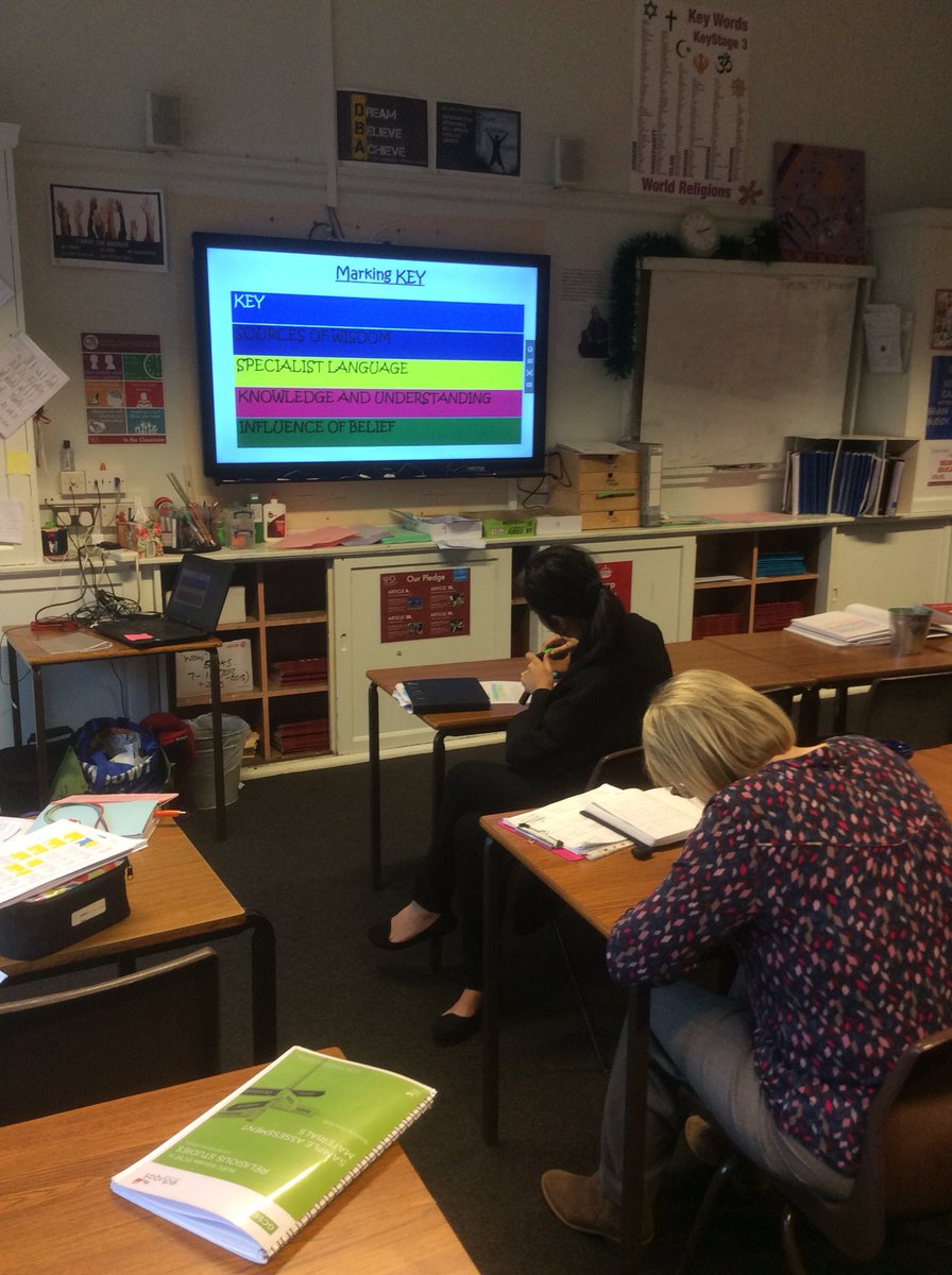 Team CPD based on yesterday’s #eduqas course.