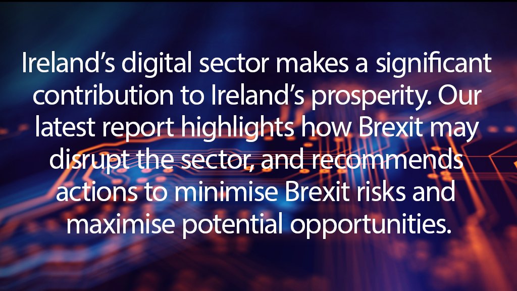 FrontierEcon's tweet image. .@Technology_Irl publishes Frontier report assessing Brexit risks and opportunities for the Irish tech sector frontier.ec/S7cMUq