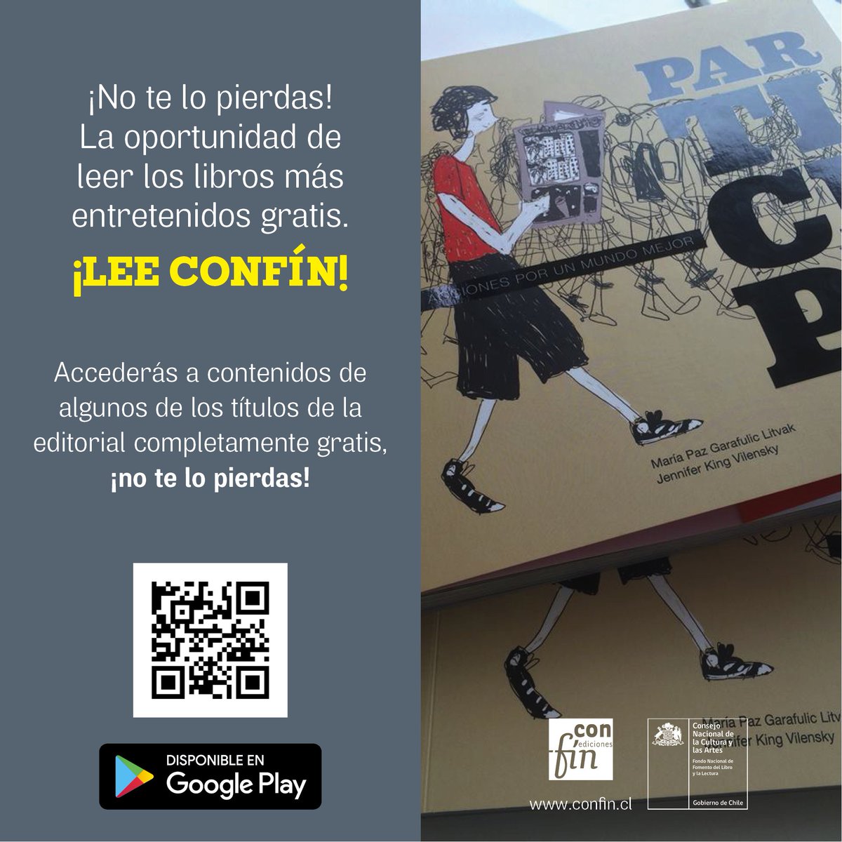 confinediciones's tweet photo. ¡No te pierdas la oportunidad de LEER Confín! Descarga la app https://t.co/Es9HYqmlrY