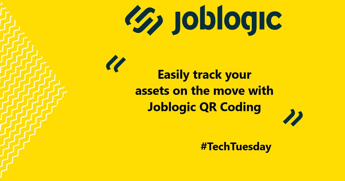 JoblogicWFM's tweet photo. Need to keep on top of your equipment? Be smart and track your assets with #QRcoding #TechTuesday https://t.co/HEB5NFsRW8 https://t.co/tHikFn2HZc