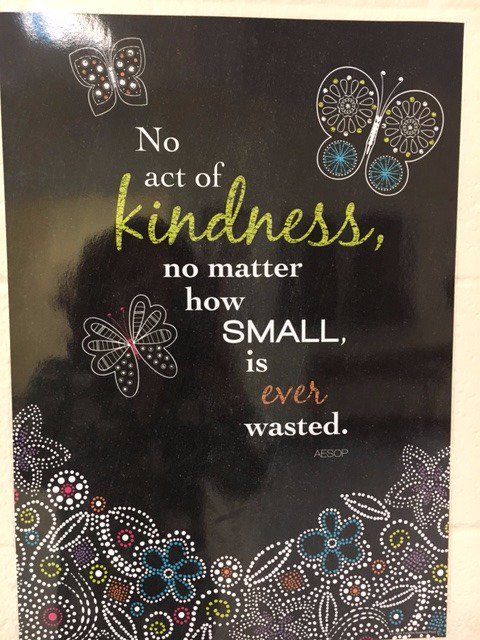 Sangster_ES's tweet photo. This week's strength is Kindness. https://t.co/CwzxewnVna