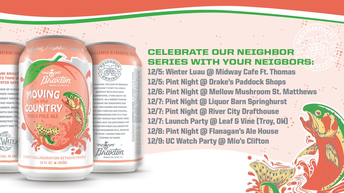 Braxton Brewing Company On Twitter We Have An Awesome Lineup Of