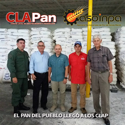asoinpa's tweet photo. La #Panificadora Industrial #Calderón suministró a pricipios de noviembre #combos de #CLAPAN a 7.252 familias en parroquia #Osuna Rodríguez https://t.co/y8qYZlHfzg