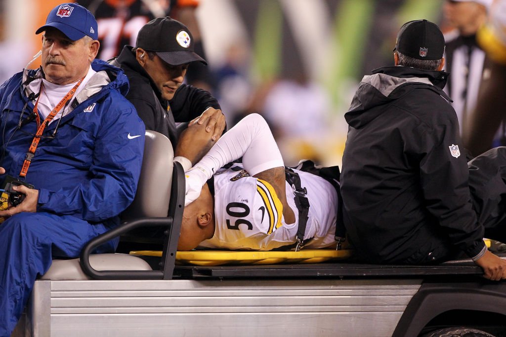 Ryan Shazier showing “promising signs”, has some movement in lower extremities but 24-48 hours are key for increased movement, per <a href="/RapSheet/">Ian Rapoport</a> ble.ac/2AwMAU0