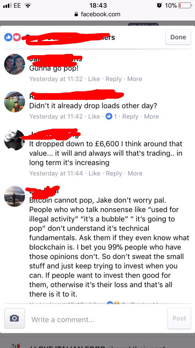 Newsquawk's tweet photo. Tempted to start an "idiots discussing $BTC on Facebook" thread. Here's one to get things going "technical fundamentals" https://t.co/teTBwuQ1N4