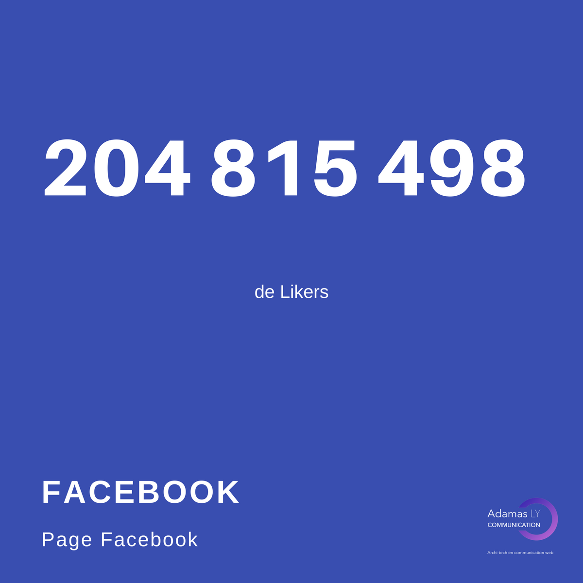 AlCommunicatio1's tweet photo. [ FORMATION FACEBOOK ] - Transformez vos #Likers en clients ? Demandez à #Facebook ou suivez une formation avec nous !
#Formation #Facebook #AlCommunication #France https://t.co/xmUYDwtSNZ